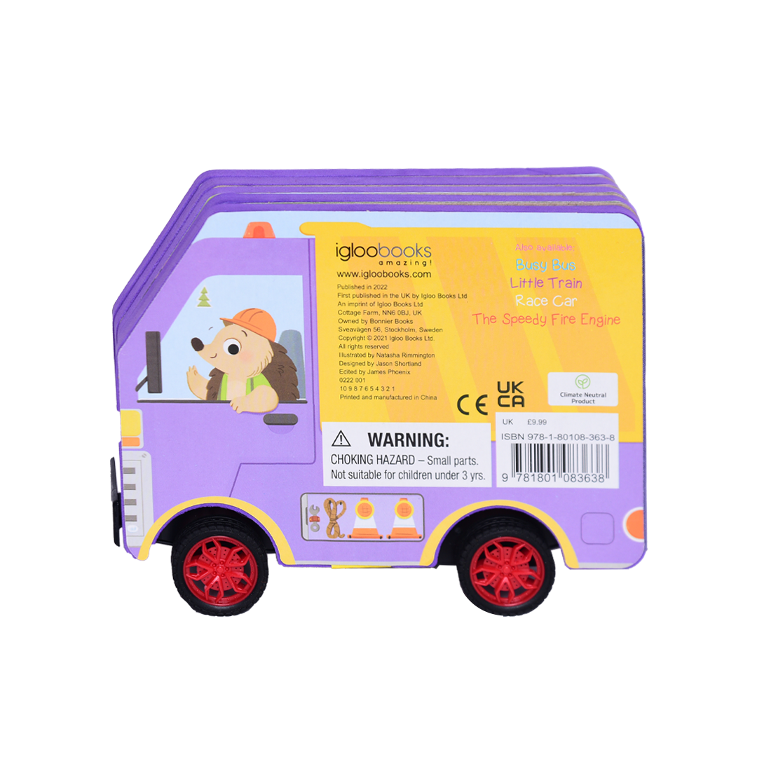 Pull-Back Books - Rescue Truck