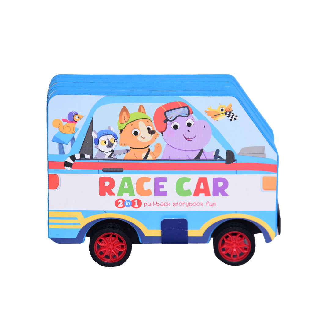 Pull-Back Books - Race Car