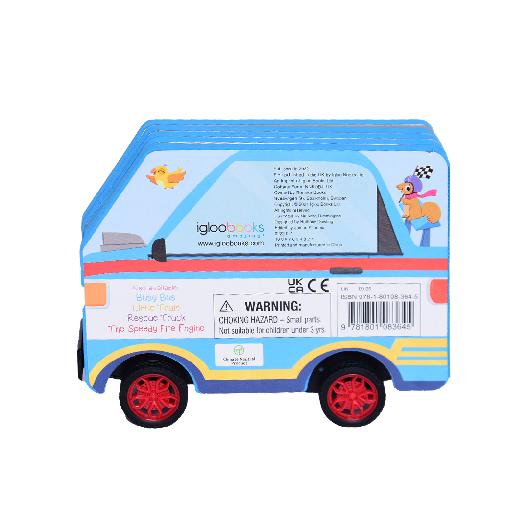 Pull-Back Books - Race Car