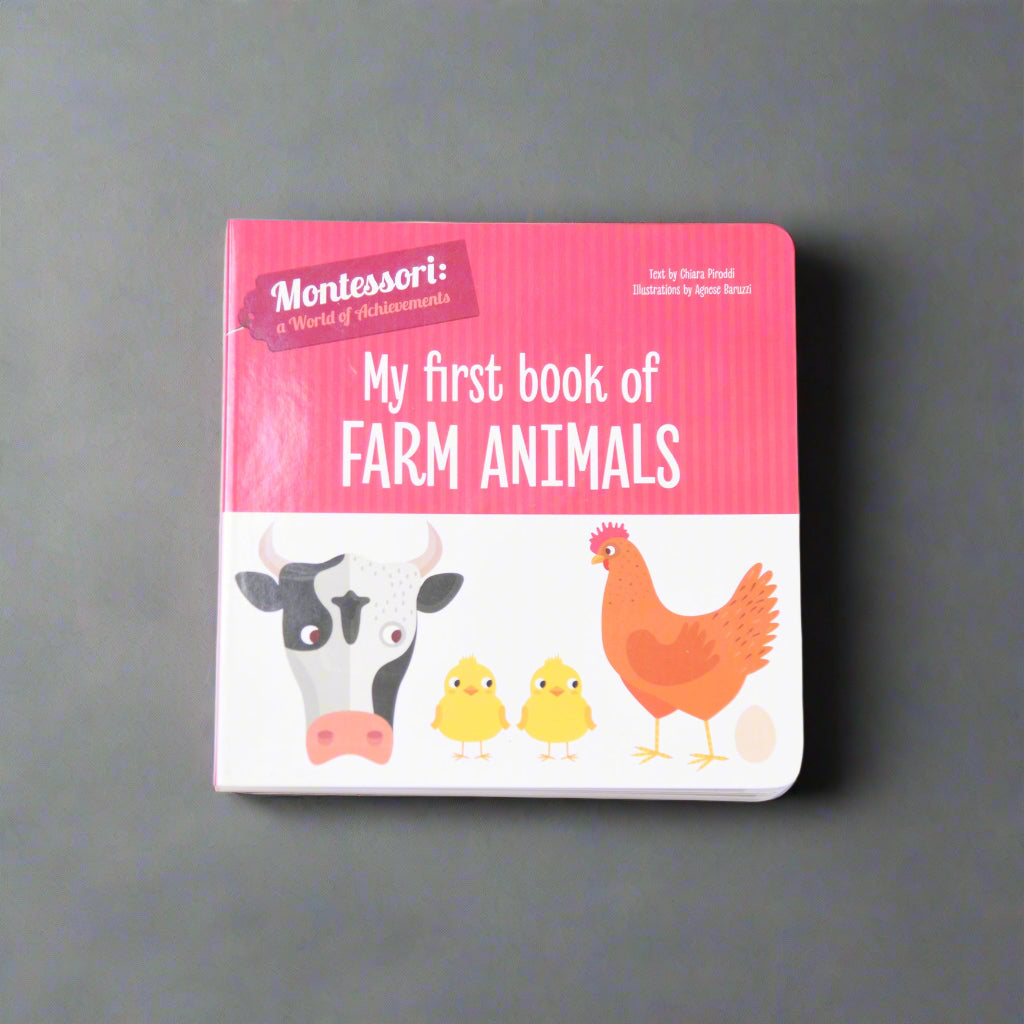 My First Book Of Farm Animals Montessori