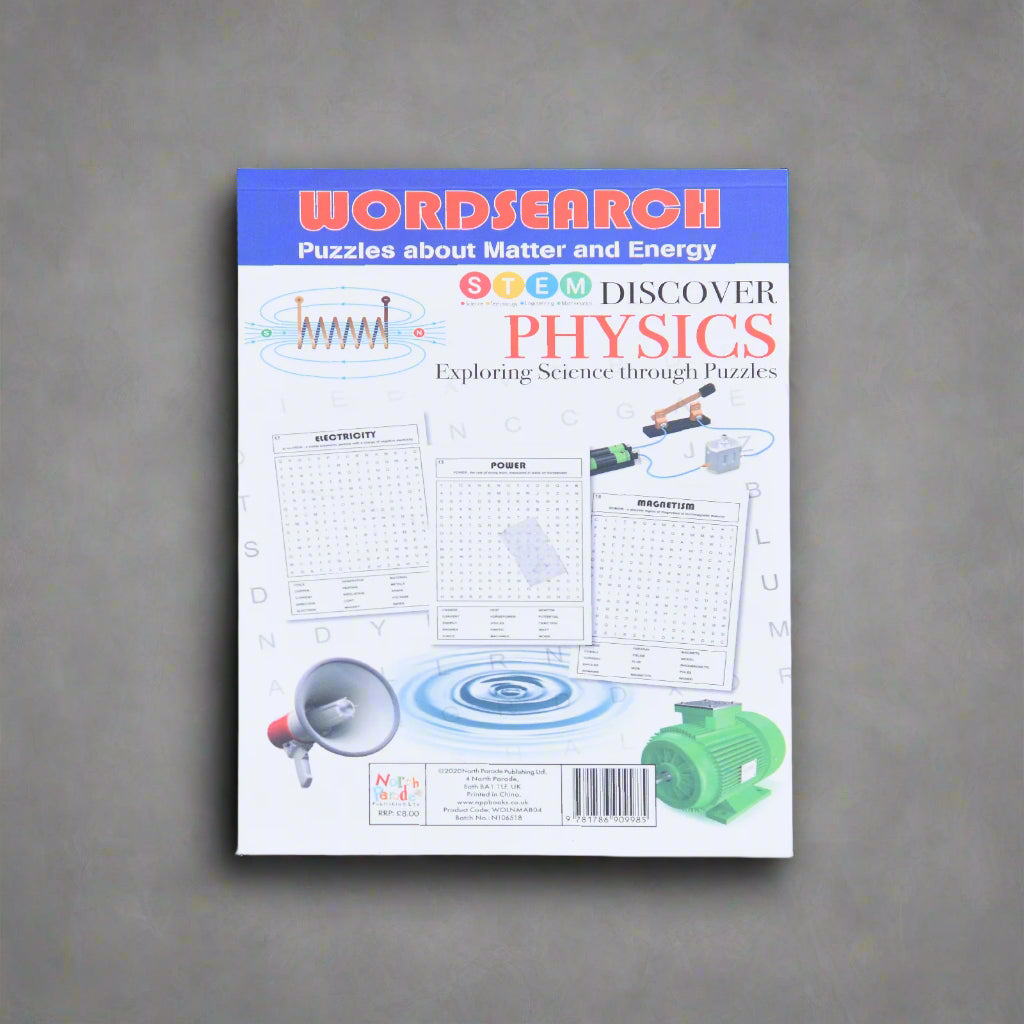 Wordsearch Book - Physics