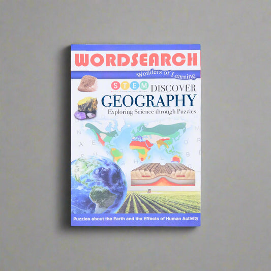 Wordsearch Book - Geography