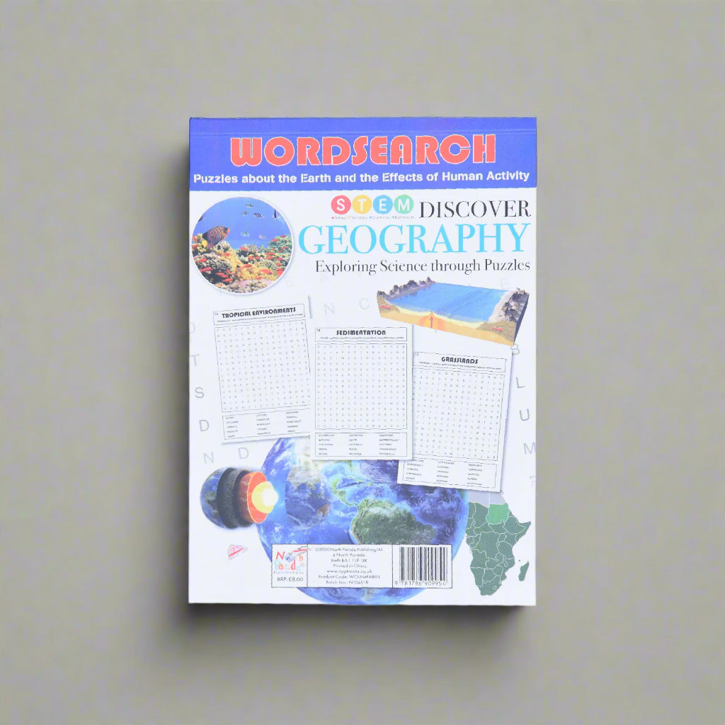 Wordsearch Book - Geography