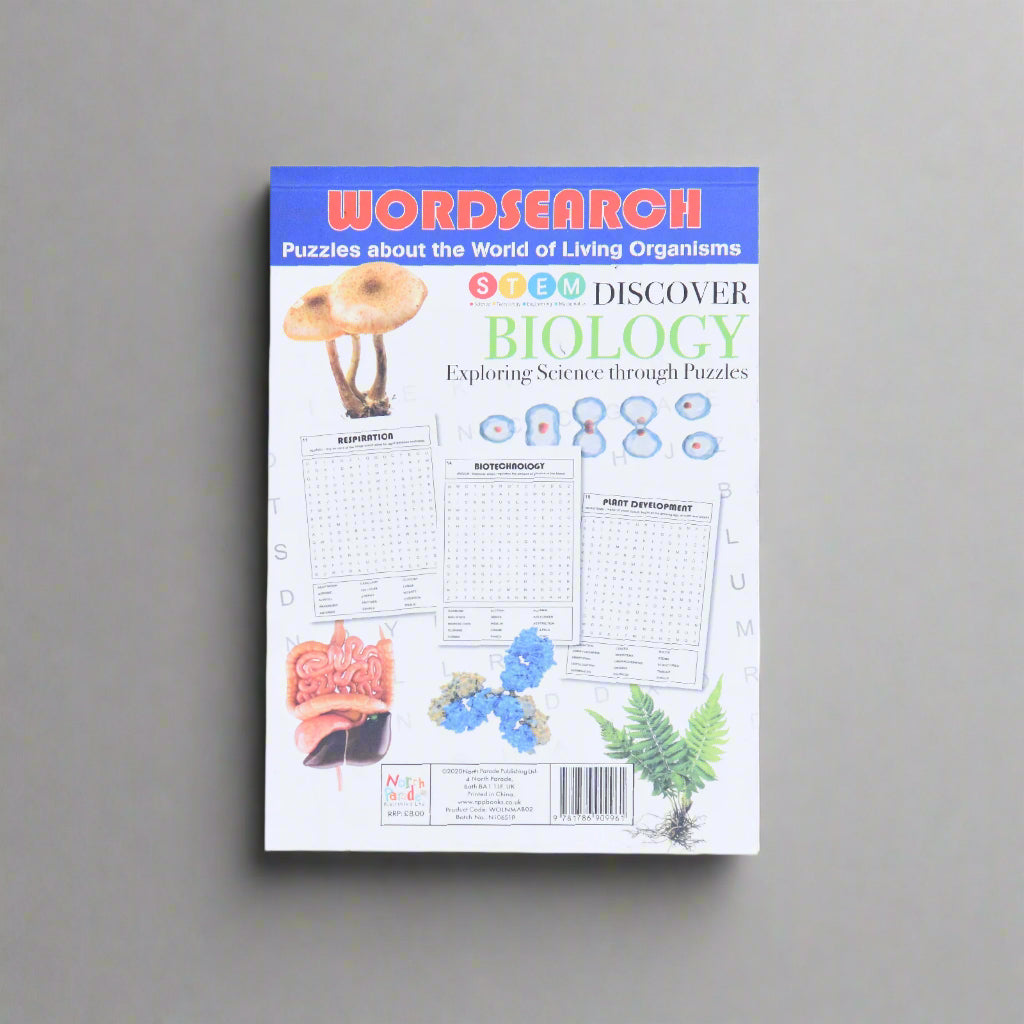 Wordsearch Book - Biology