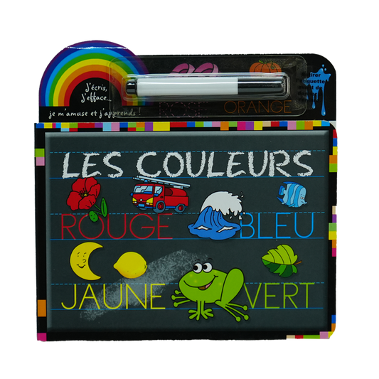 J`ecris, J`efface: les couleurs فرنسي