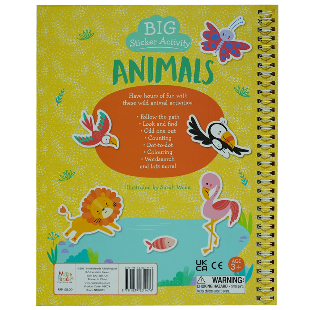 BIG Sticker Activity ANIMALS Dar Al Maaref Publishers big-sticker-activity-animals-dar-al-maaref-publishers