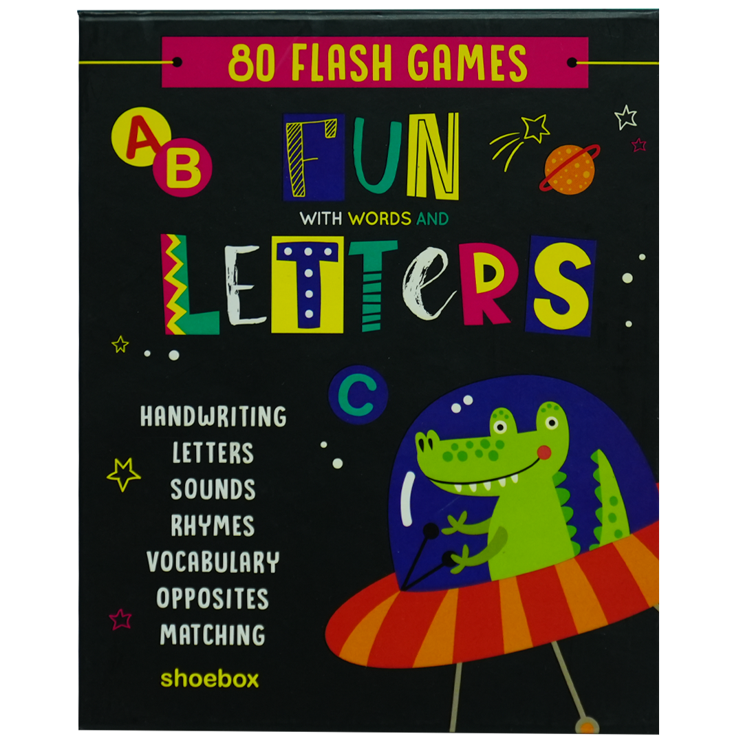 80 Flash Games - Fun With Words &  Letters
