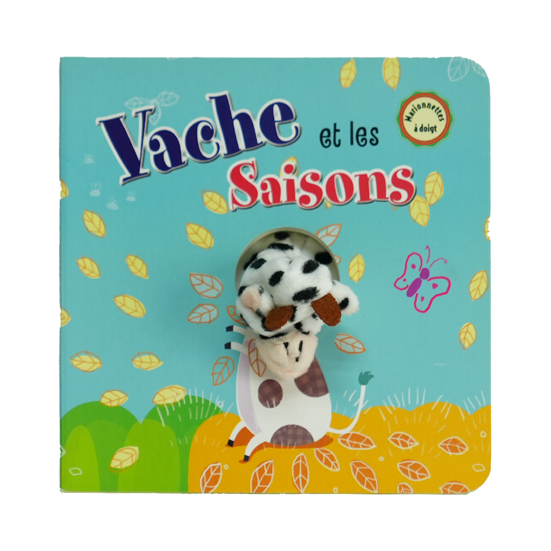 Vache Et Les Saisons - Marionnettes A Doigt