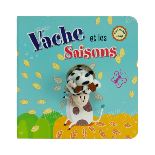 Vache Et Les Saisons - Marionnettes A Doigt