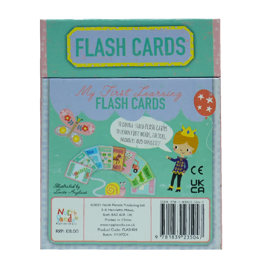 FLASH CARDS SETS - FIRST LEARNING - Flash 09
