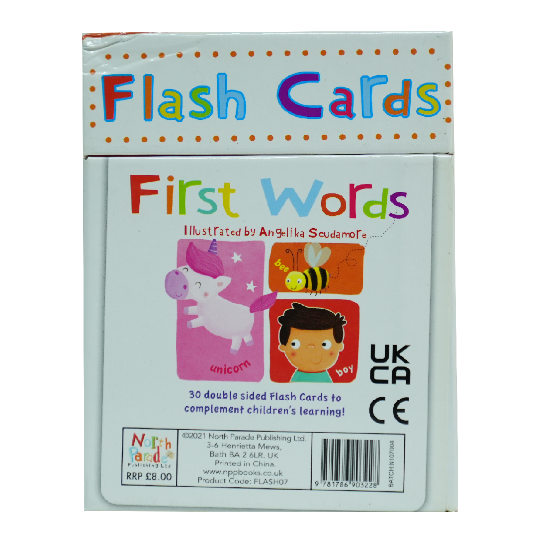 FLASH CARSD SETS First Words - Flash 07