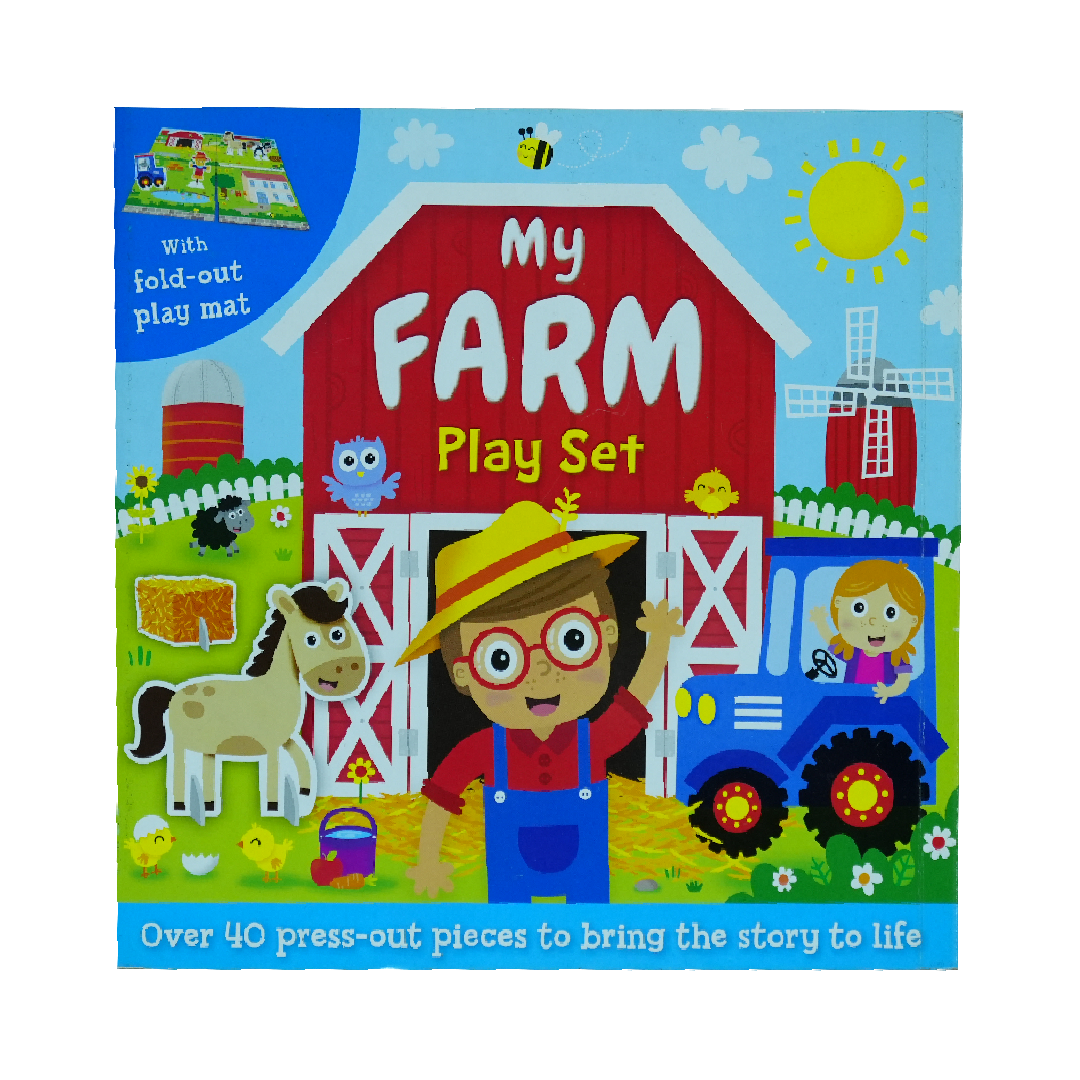 My Farm Play Set - Press Out And Play Board