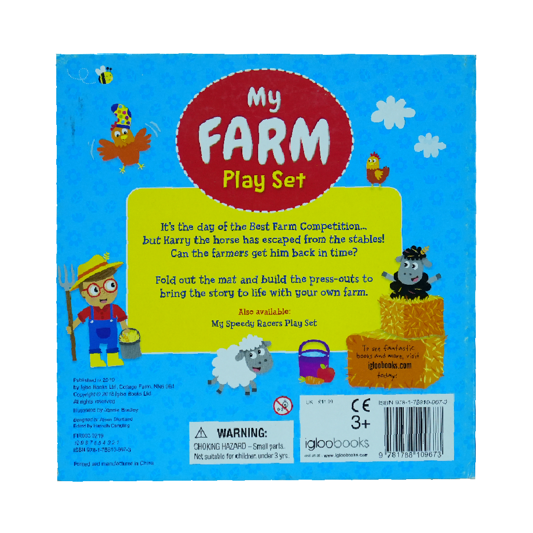 My Farm Play Set - Press Out And Play Board