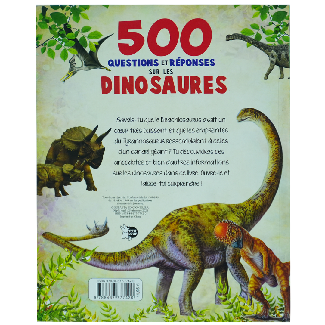 500 Questions Et Reponses - Dinosaures