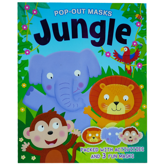 Pop Out Masks - Pop-out Masks: Jungle