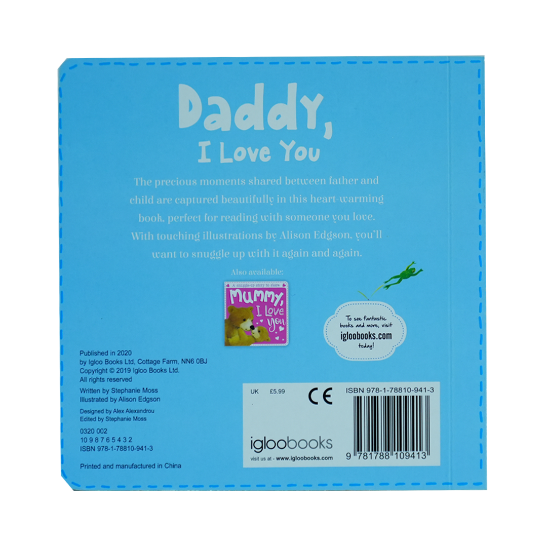 Daddy, I Love You: Sparkly Story Board Book Board book