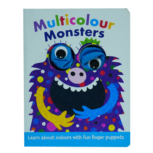 Multicolour Monsters - Finger Puppet Plas 2