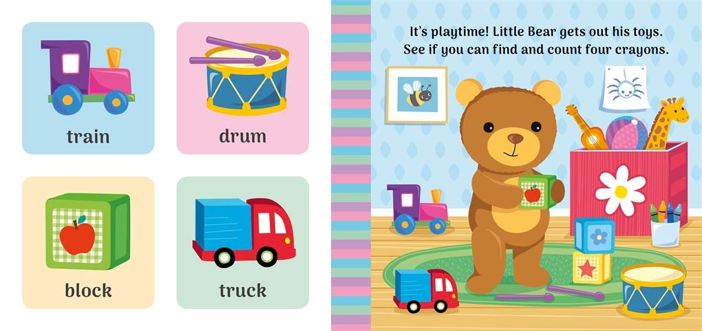 Little Bear's Busy Day (Little Me - Cloth Book)