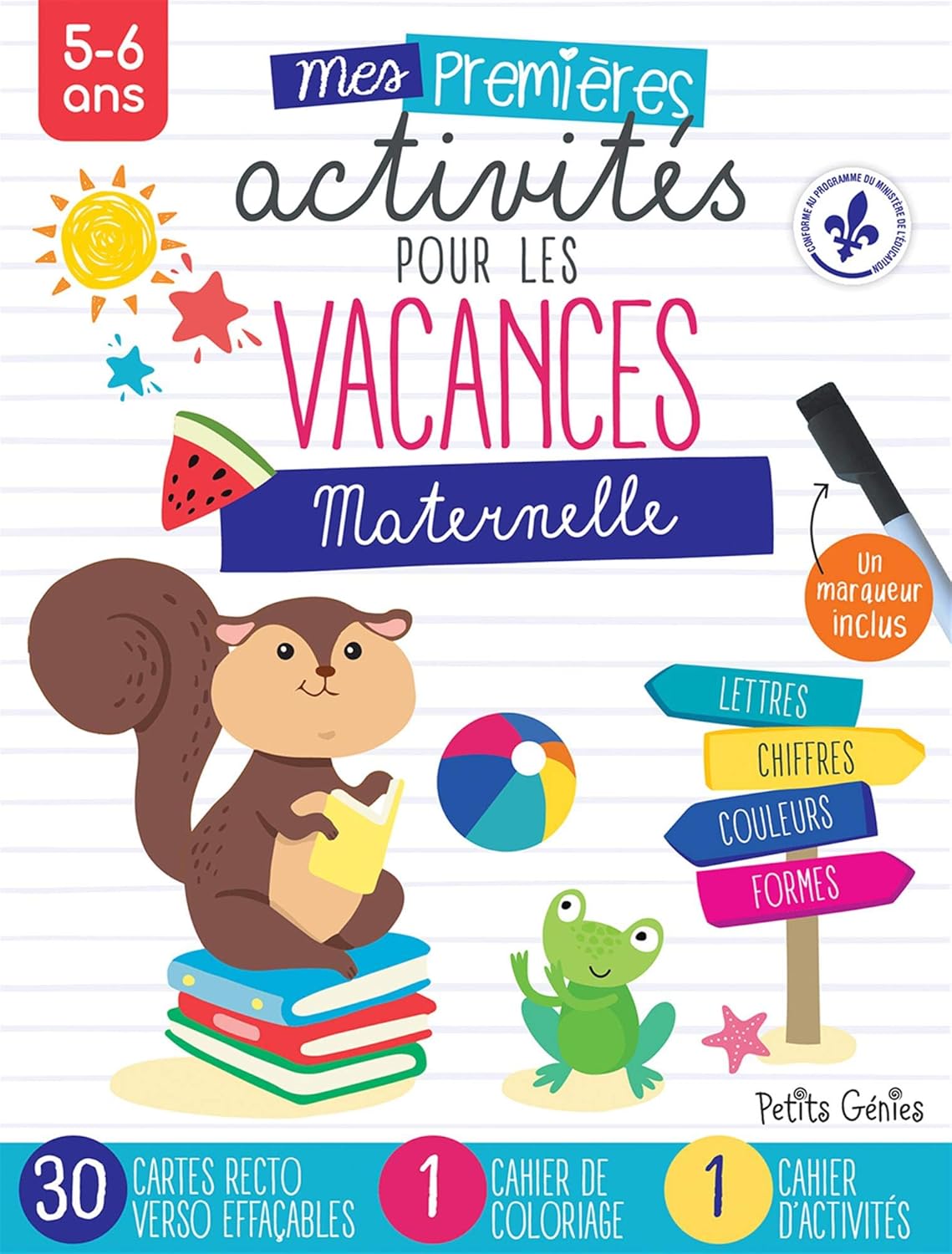 Mes Premieres Activites De Vacances Pour La Maternelle