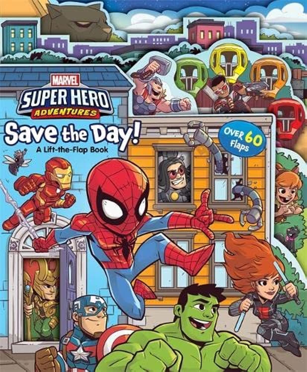 Lift The Flap Marvel - Super Hero Adventure Save The Day