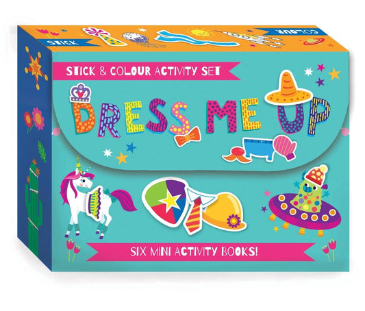 Mmsk13alm''24'' Mini Magnetic Sticker Books - Drss me up