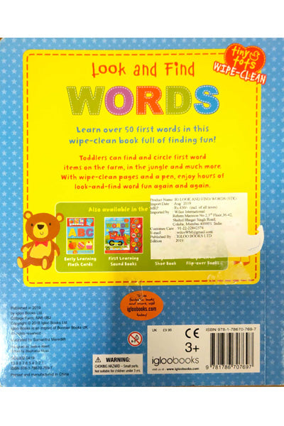 Look and Find: Words - Board Book