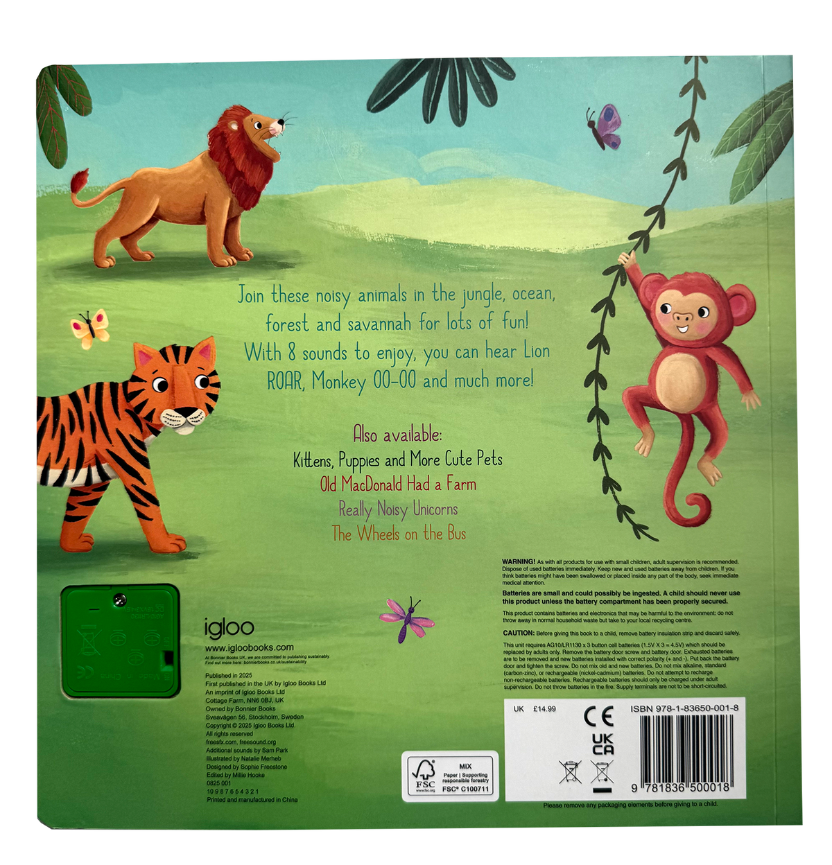 Super Sounds |  Animals Splash and Rooaar!