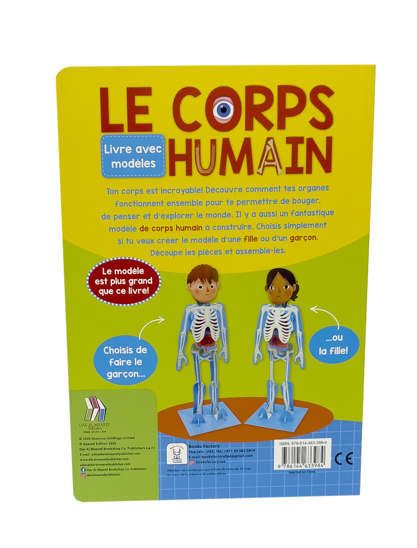 Le Corps Human - Livre Avec Modeles