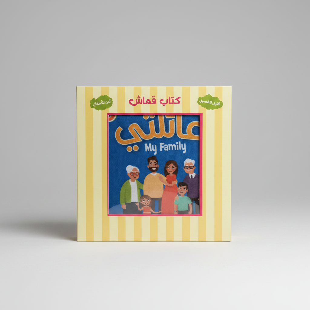 كتاب قماش - عائلتي - My Family