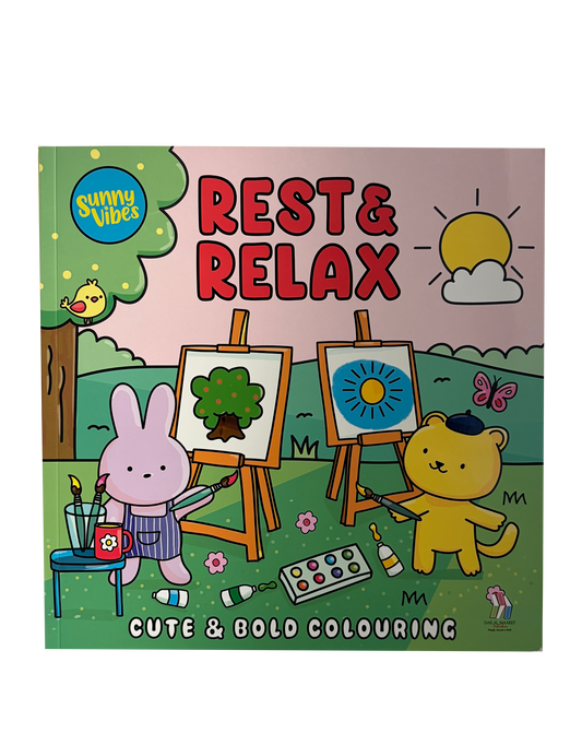 Sunny Vibes - Rest and Relax Coloring