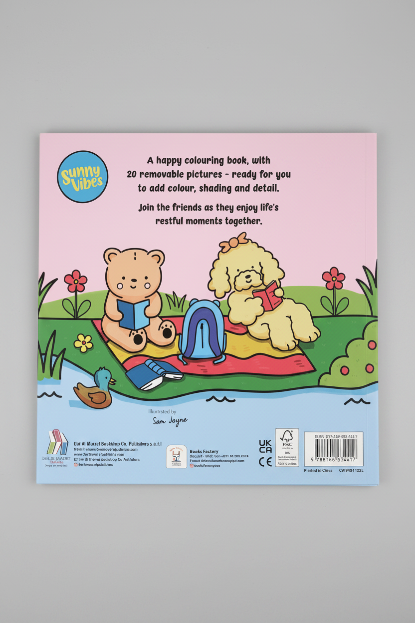 Sunny Vibes - Rest and Relax Coloring