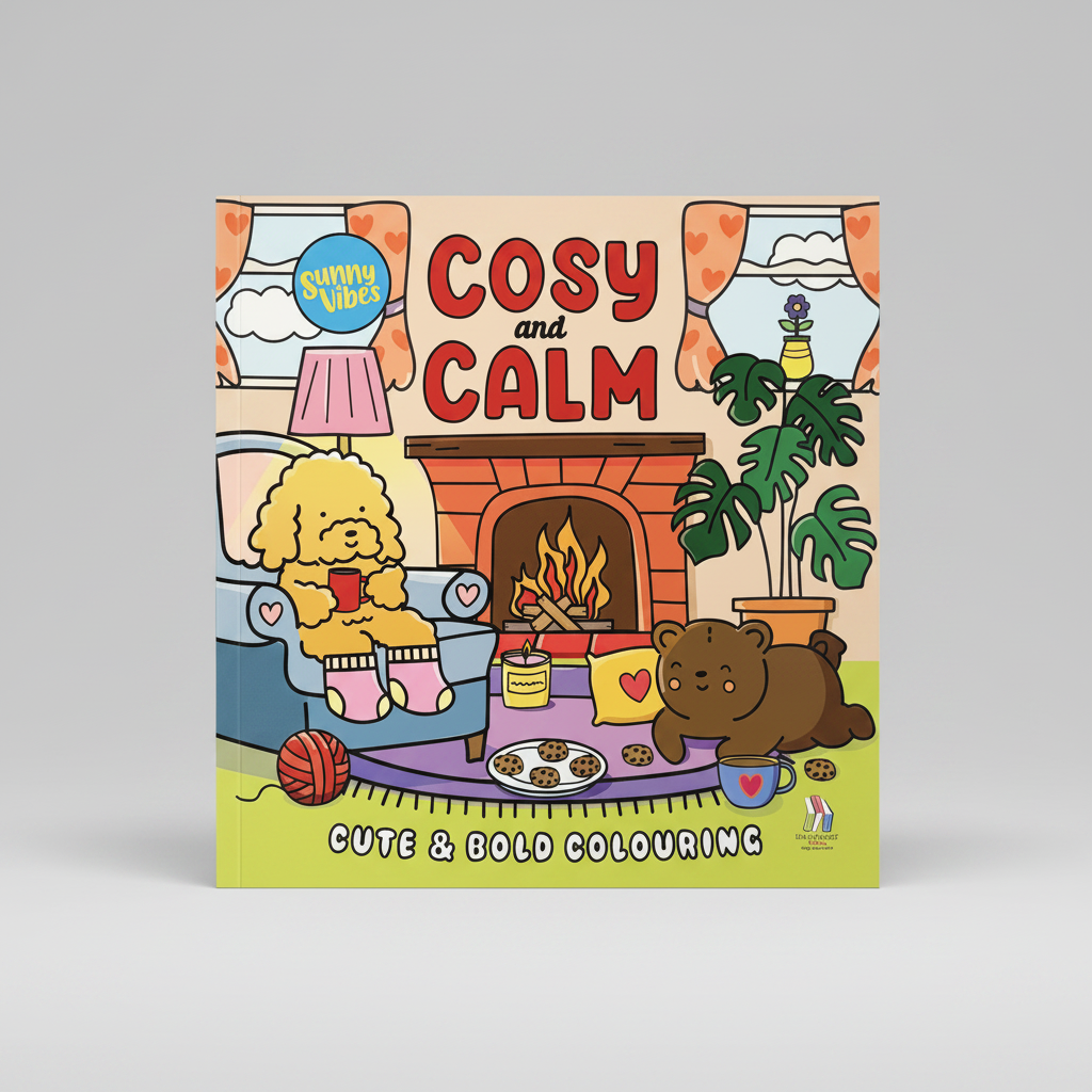 Sunny Vibes - Cosy and Calm Coloring