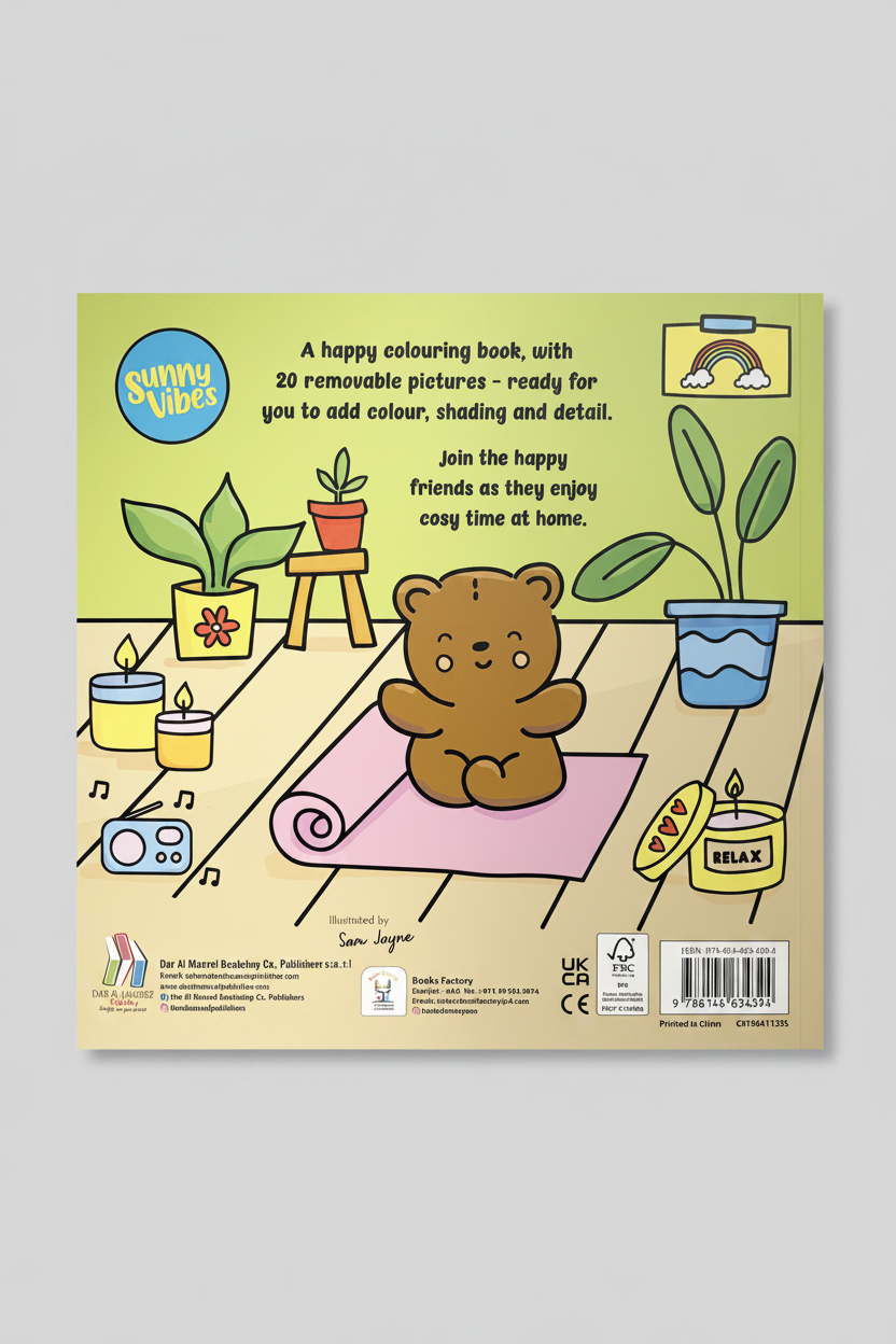 Sunny Vibes - Cosy and Calm Coloring