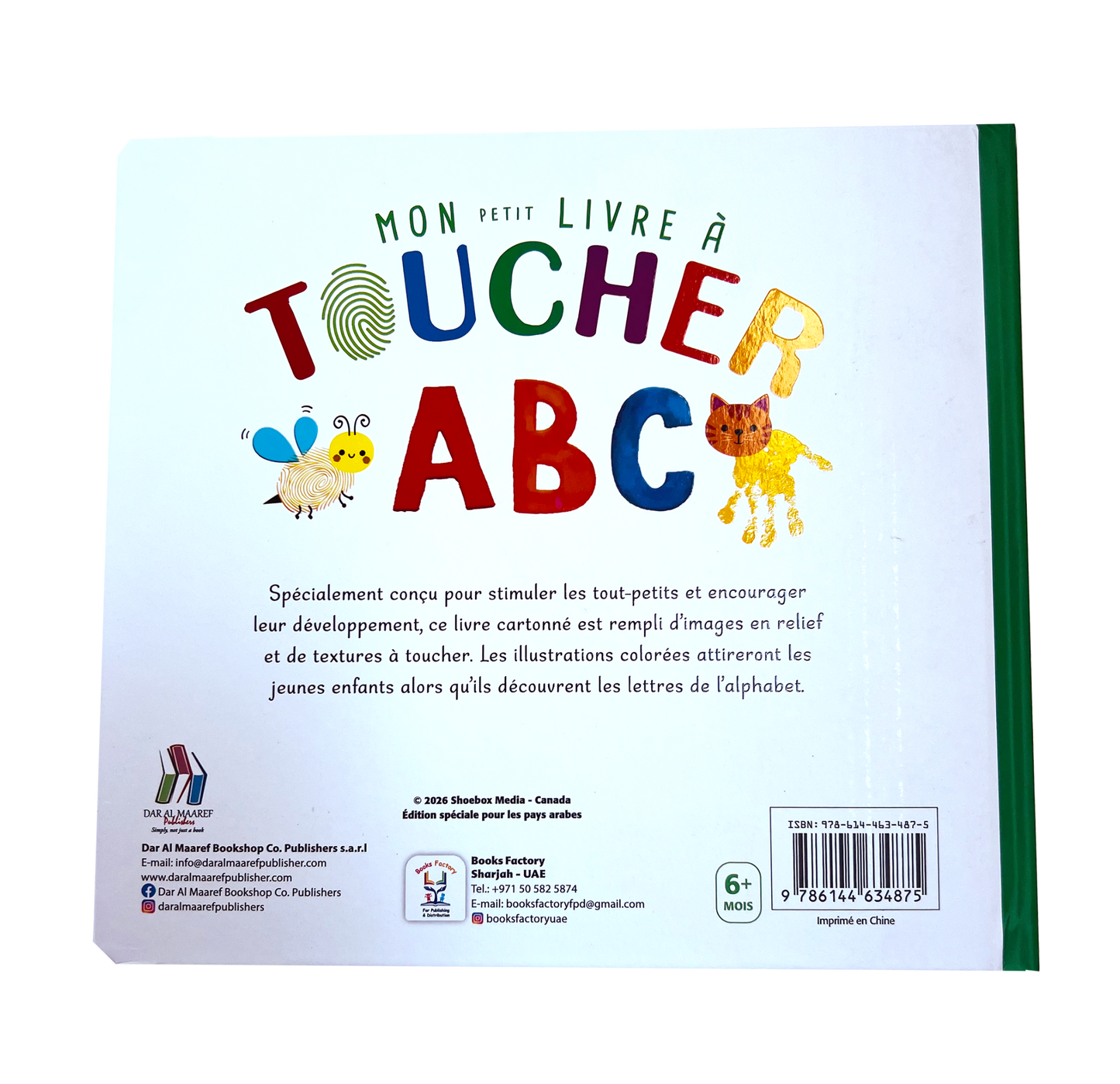 Mon Petit Livre À Toucher ABC - 6+ Mois
