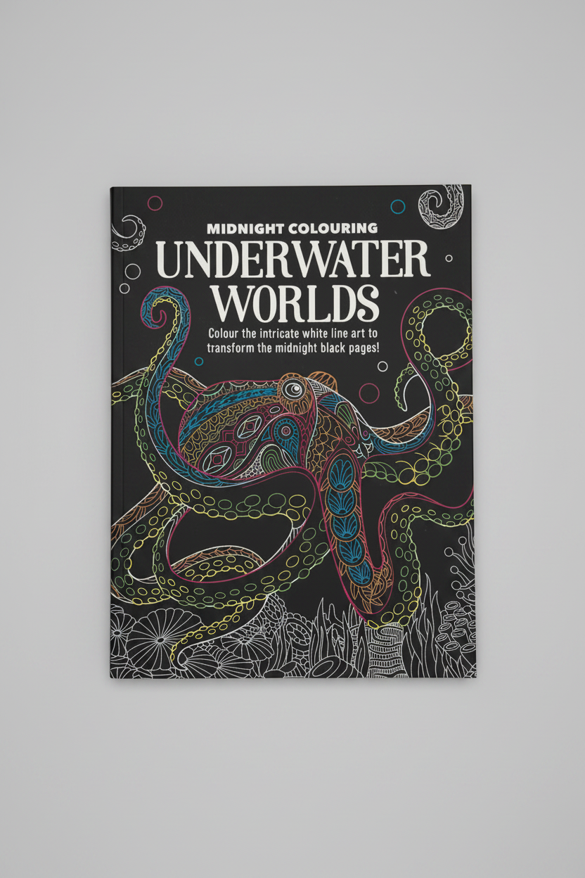 Midnight Colouring - UNDERWATER WORLDS