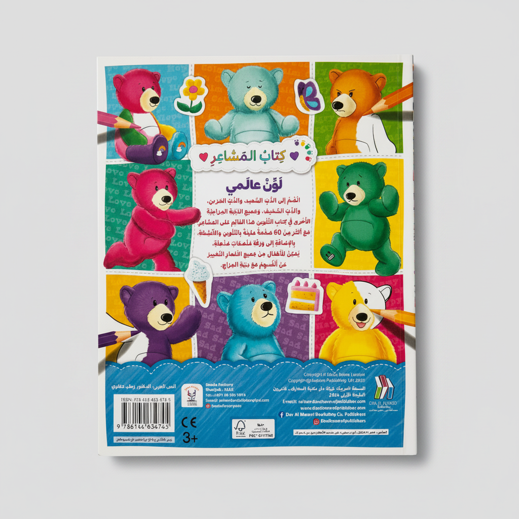 كتاب المشاعر - لون عالمي