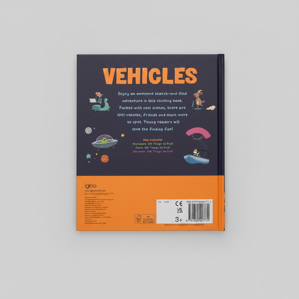 1001 Things to Find - VEHICLES