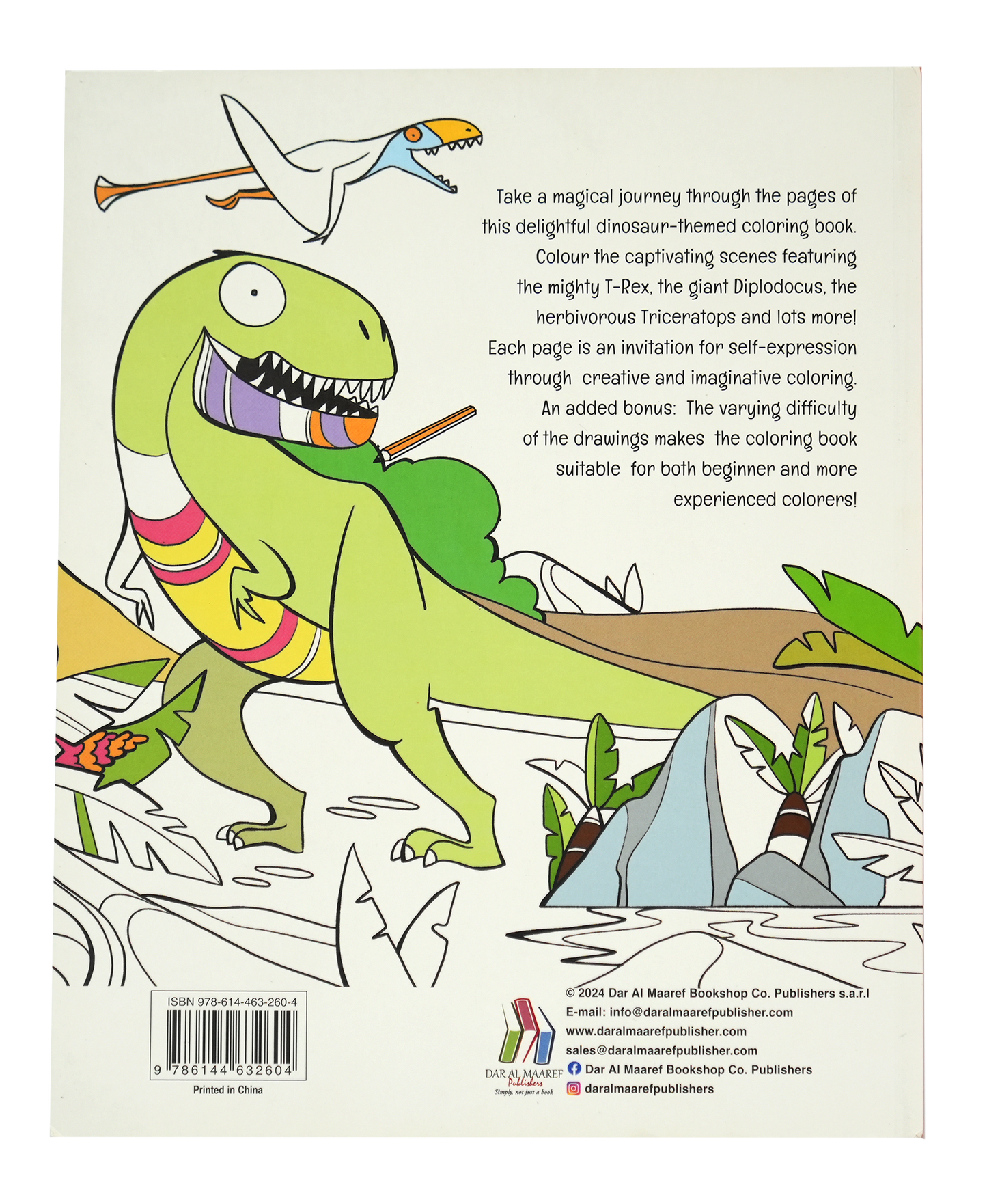 Coloring Book - Dinosaurs