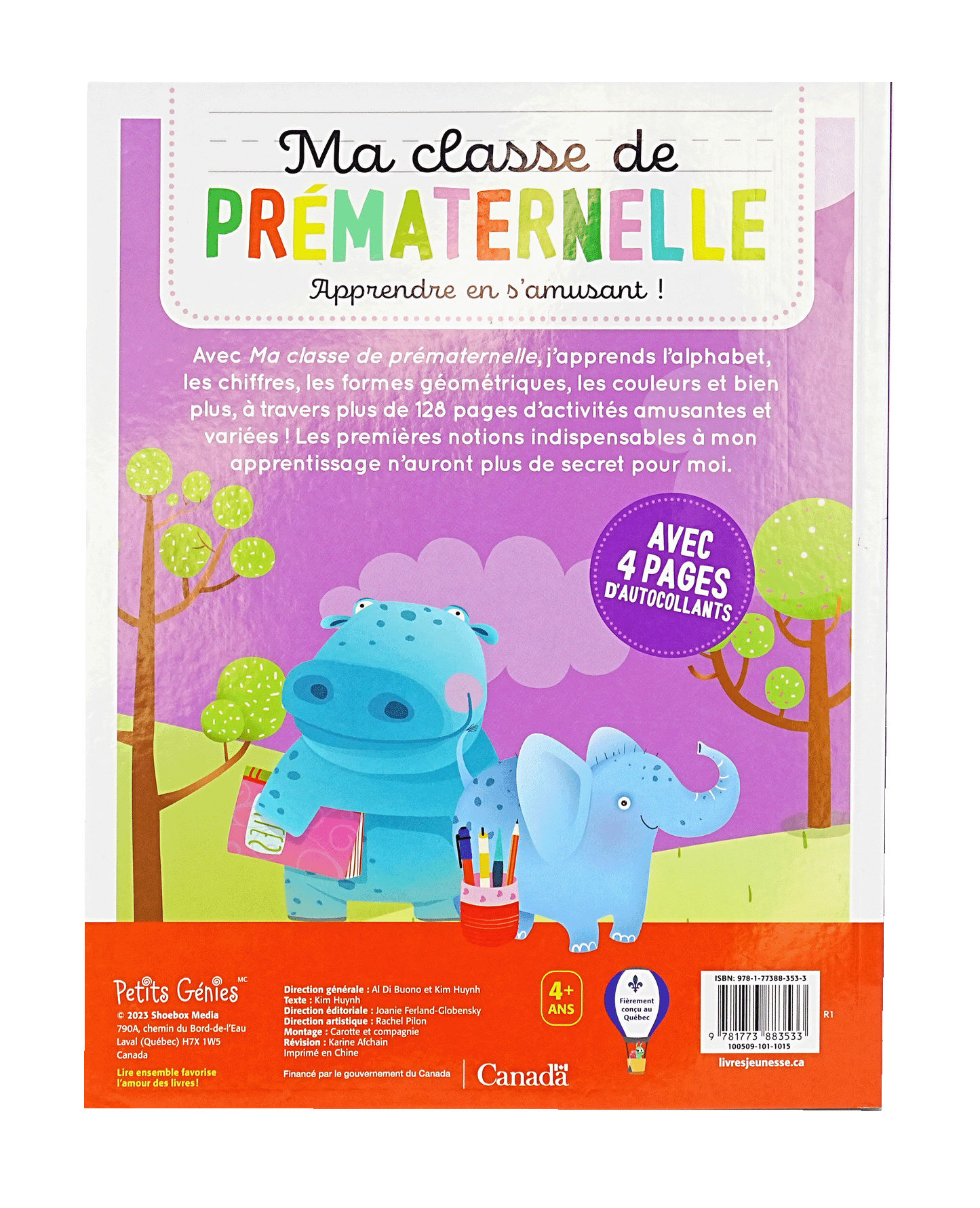 Ma Classe De Prematernelle Apprendre En S'amusant