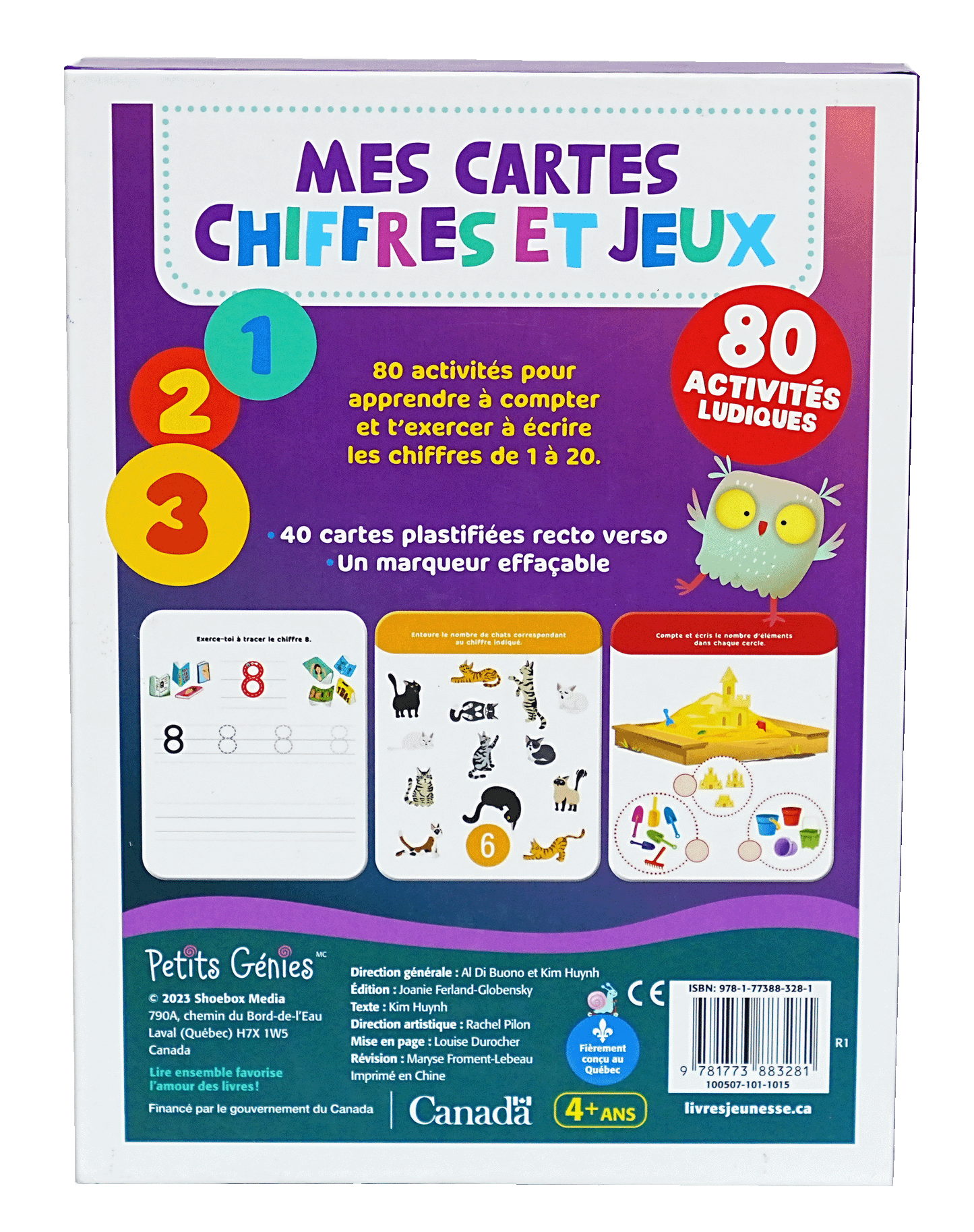 80 Activites Ludiques Mes Cartes Chiffres Et Jeux