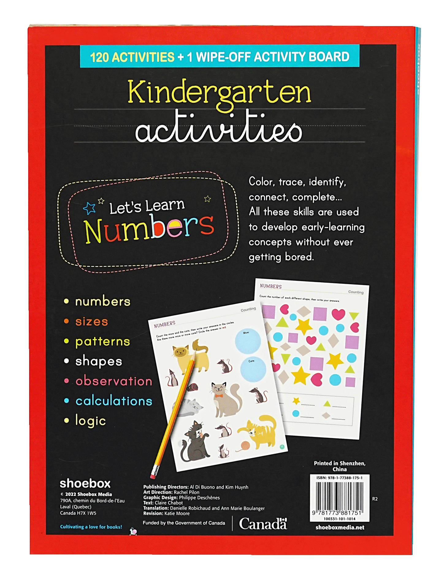 Kindergarten Activities - Let's Learn Numbers