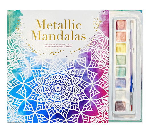 WaterColour - Metallic Mandalas