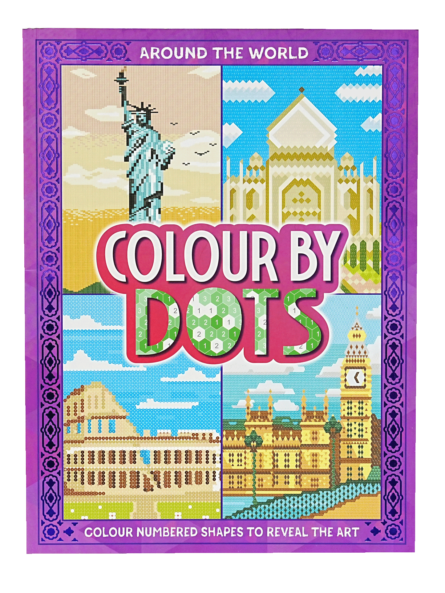 Colour By Dots: Around The World