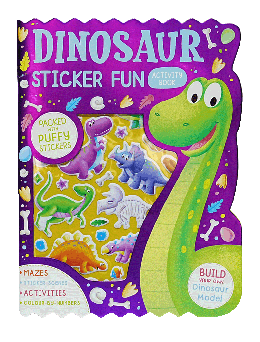 Activity Book - Dinosaur Sticker Fun