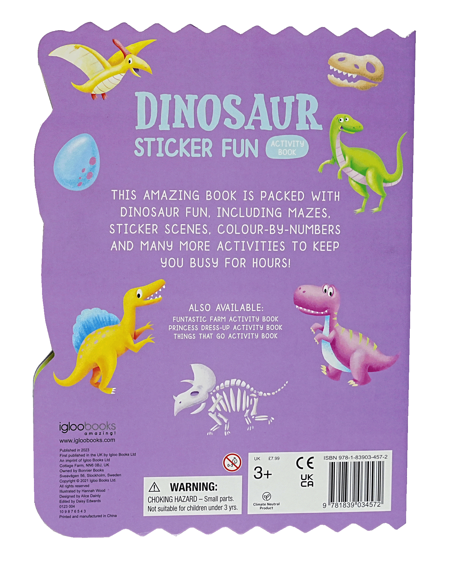 Activity Book - Dinosaur Sticker Fun