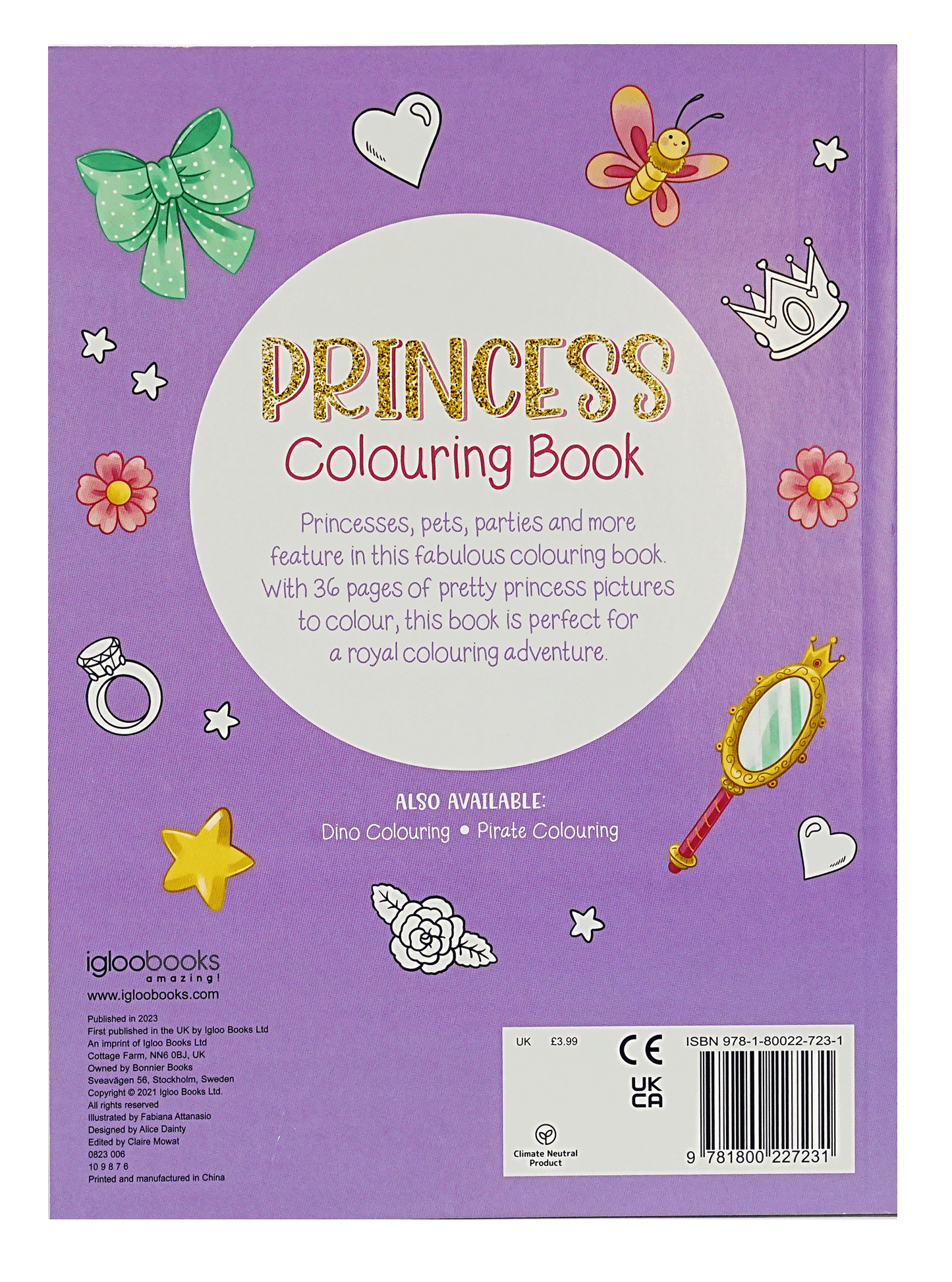 Princess Colouring Book