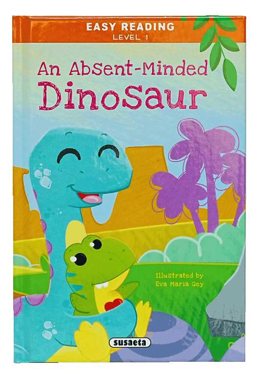 Easy Reading Level 1 - An Absent Minded Dinosaur