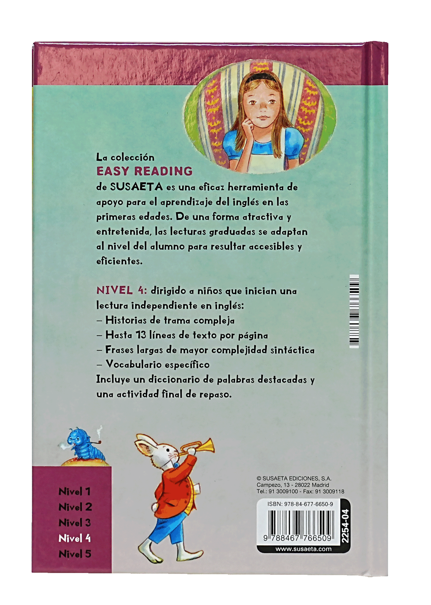 Easy Reading Level 4 - Alice In Wonderland