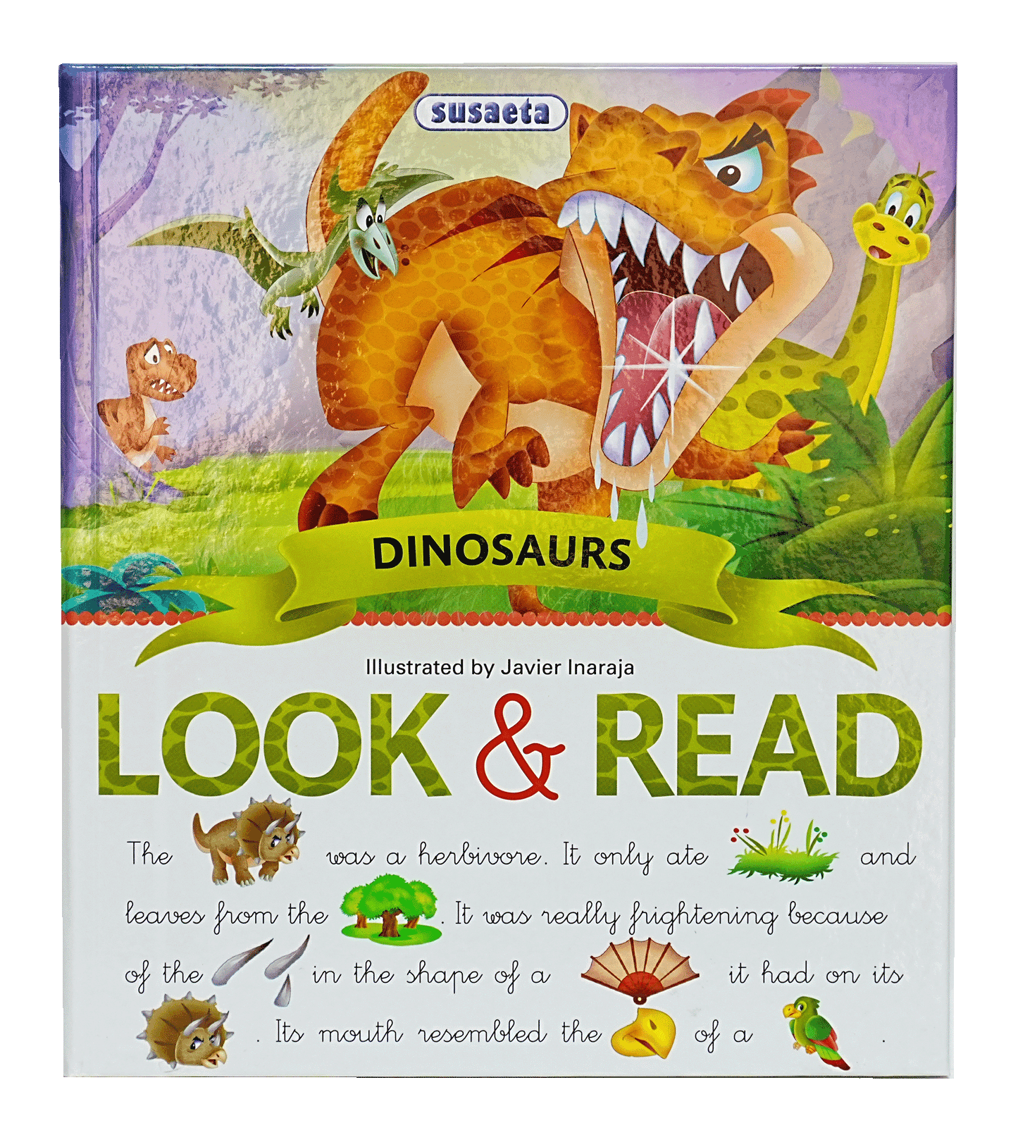 Look And Read - Dinosaurs