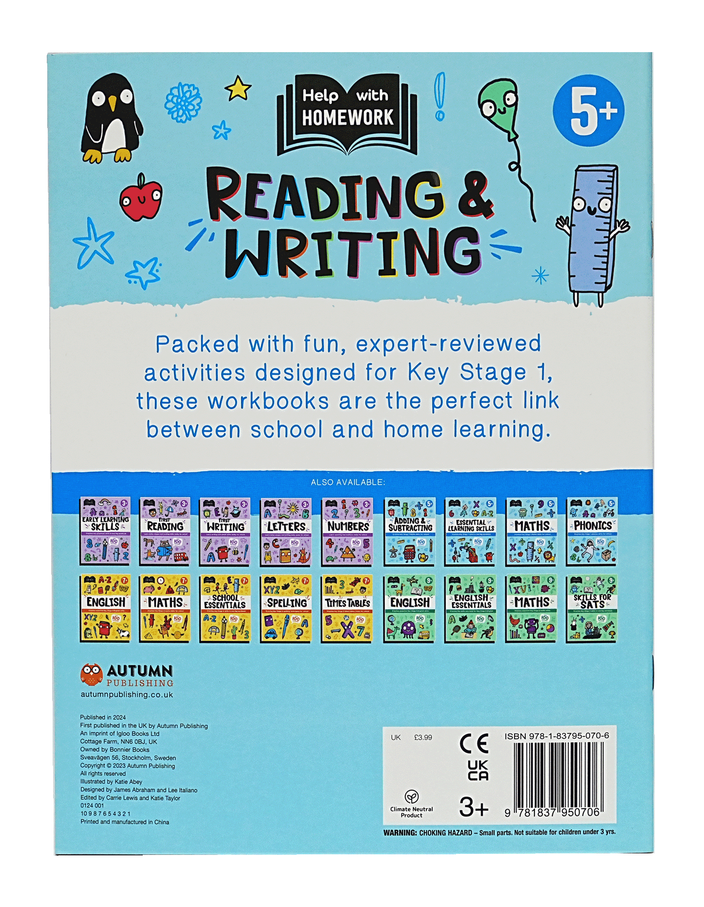 Help With Homework - Reading And Writing 5+